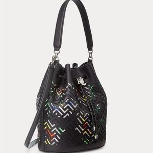 Ralph Lauren perforated Andy Handbag